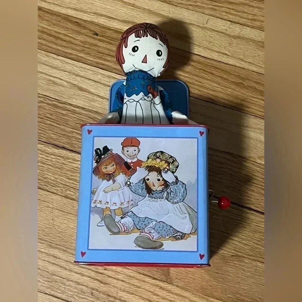 Raggedy Ann & Andy Jack in the Box by Schylling Vintage - Picture 2 of 9